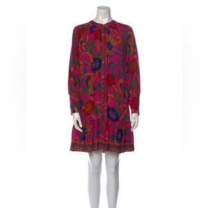 Farm Rio pink floral mini dress, very beautiful, size M new without tag